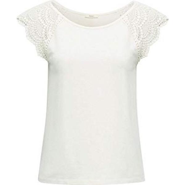 t-shirt Esprit bianco
