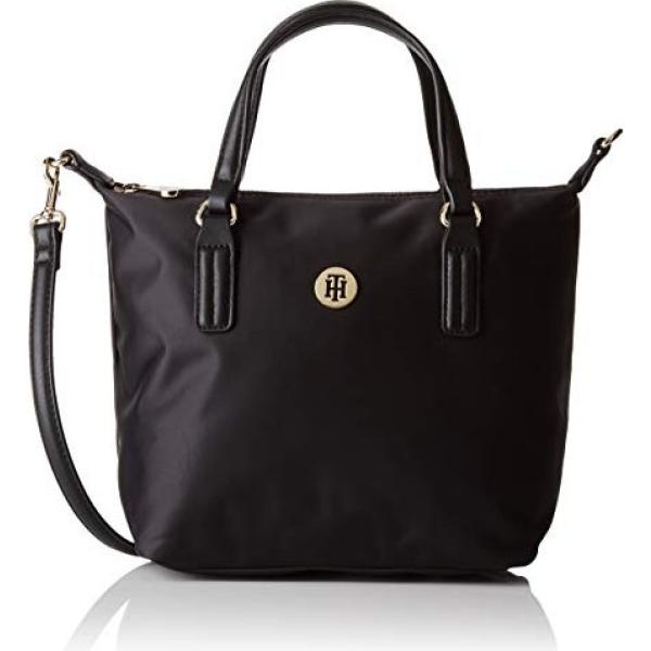 borse tote Tommy Hilfiger nero