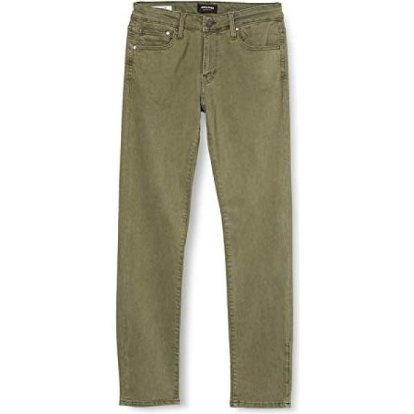 jeans slim fit Jack & Jones verde