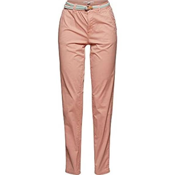 pantaloni Esprit marrone
