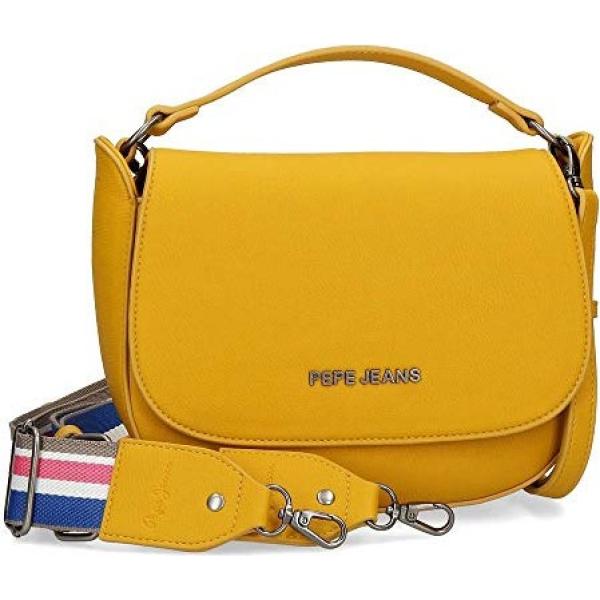 borse a tracolla Pepe Jeans giallo