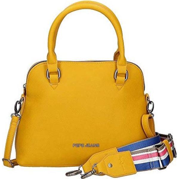borse a spalla Pepe Jeans marrone