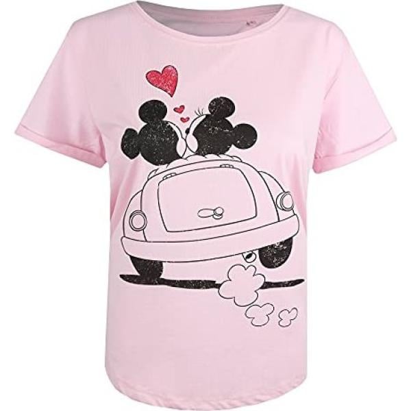 t-shirt Disney rosa