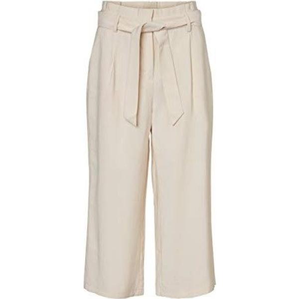 pantaloni culotte Vero Moda bianco