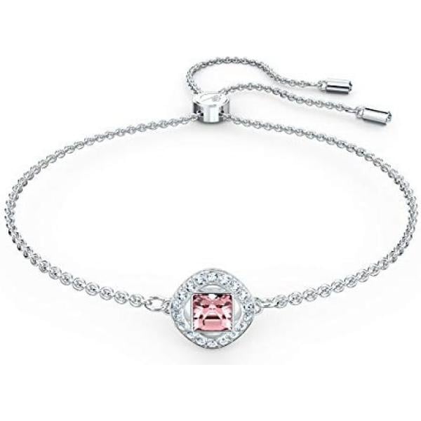 braccialetti Swarovski rosa a quadri