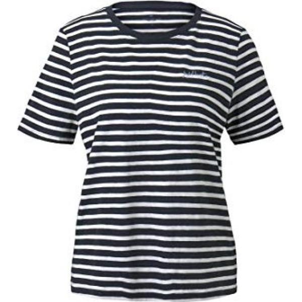 t-shirt Tom Tailor bianco con stampe
