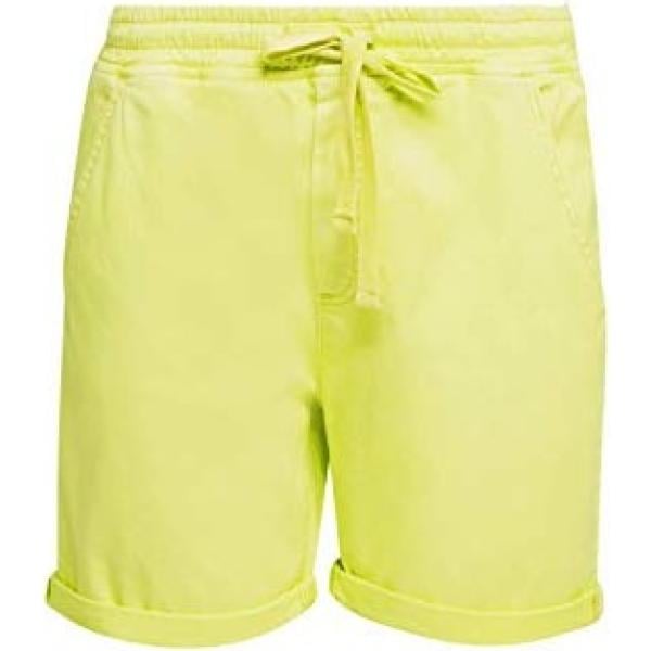 pantaloni corti Edc by Esprit giallo