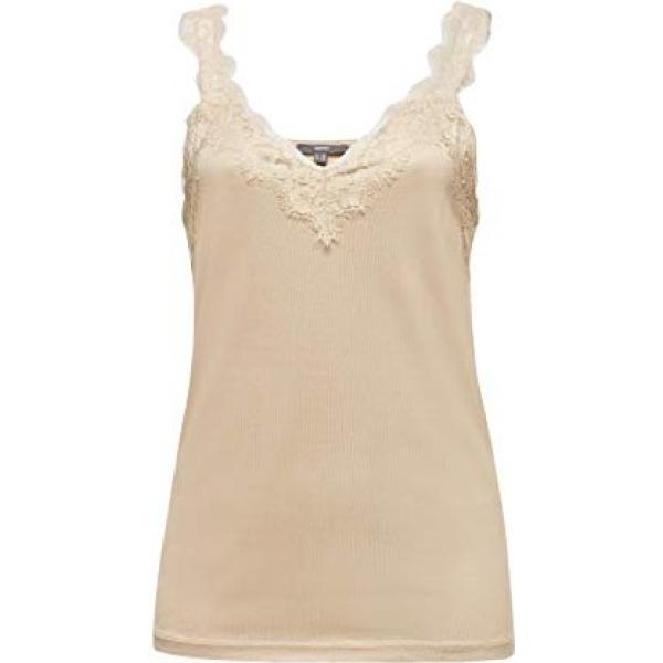 t-shirt Esprit marrone