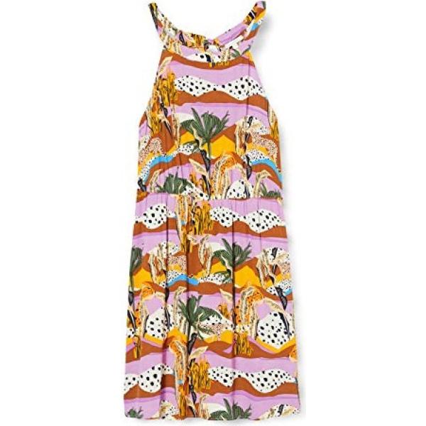 vestiti Tom Tailor viola a fiori