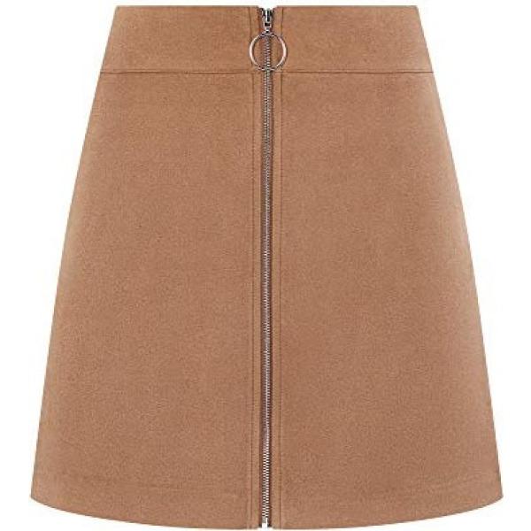 gonne Oodji Ultra marrone