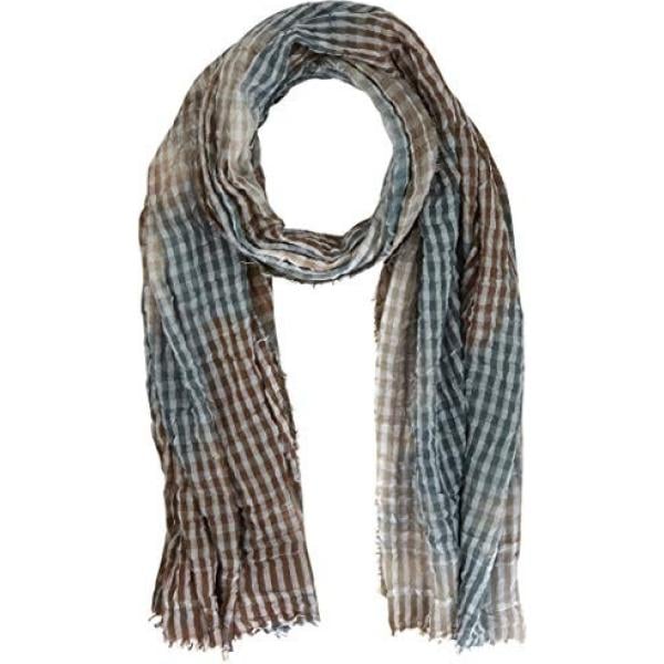 sciarpe Camel active grigio a quadri