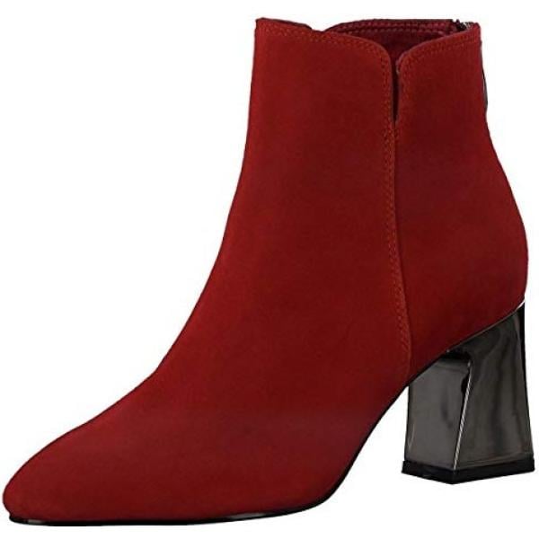 stivaletti Tamaris rosso