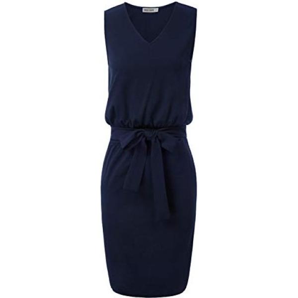 vestiti senza maniche Grace Karin blu con stampe