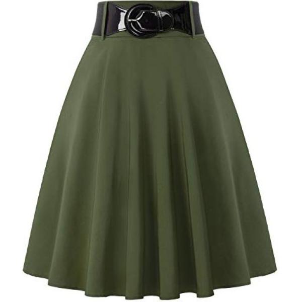 gonne Belle Poque verde