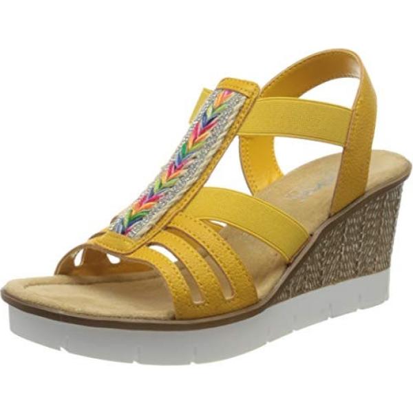 sandali Rieker giallo