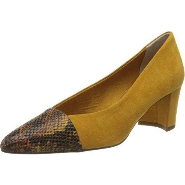 scarpe col tacco Marco Tozzi marrone serpente