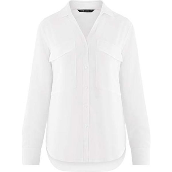 camicie Oodji Ultra bianco