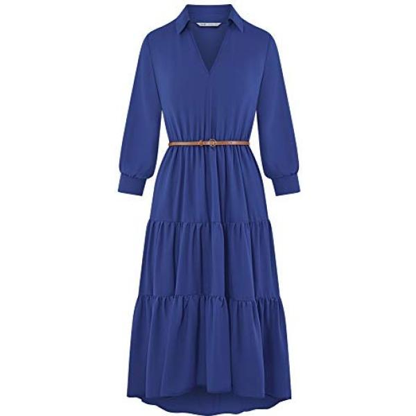 vestiti midi/longuette Oodji Ultra blu