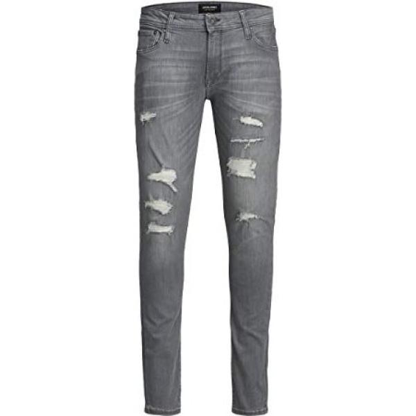 pantaloni Jack & Jones grigio