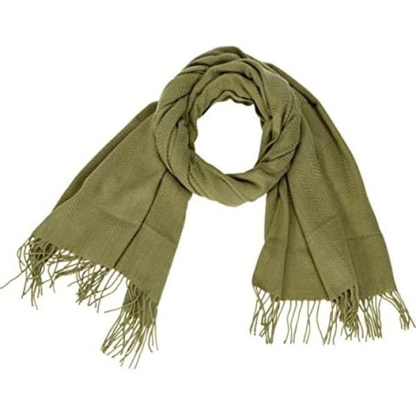 sciarpe Pieces verde