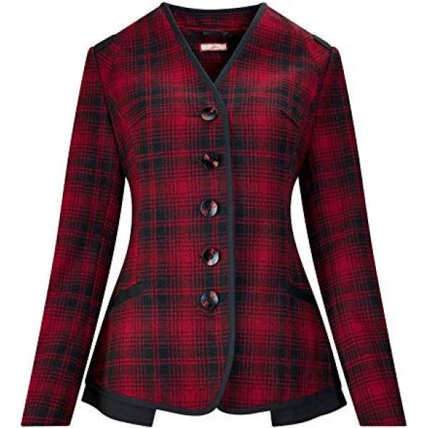 blazer Joe Browns rosso a quadri