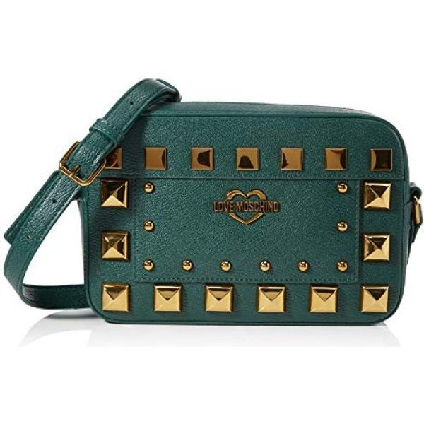 borse a spalla Love Moschino verde