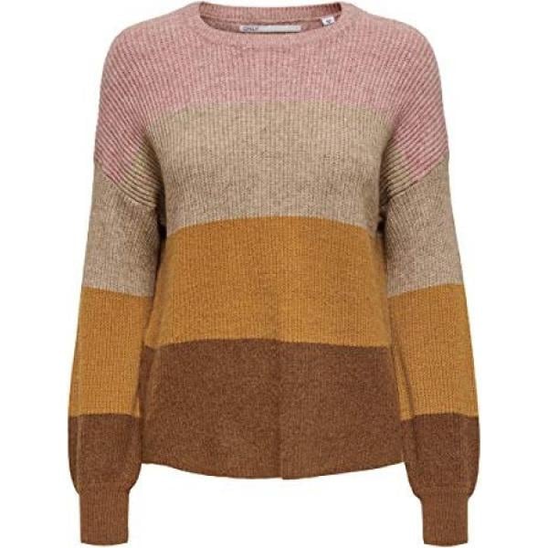 pullovers Only rosa a righe