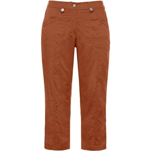 pantaloni cargo Ulla Popken marrone