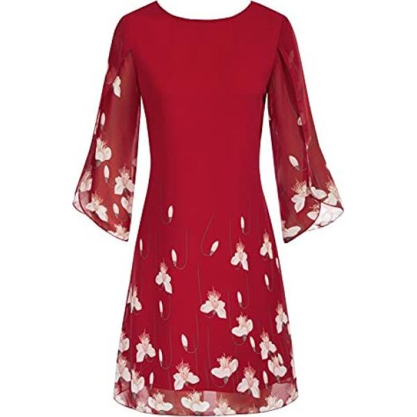 vestiti midi/longuette Grace Karin rosso