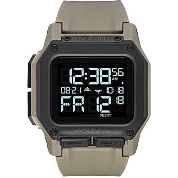 orologi digitali Nixon marrone
