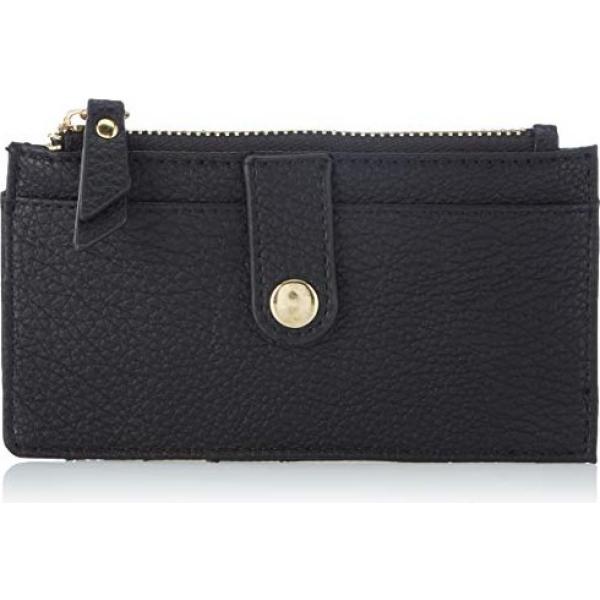 portafogli Pieces nero tinta unita