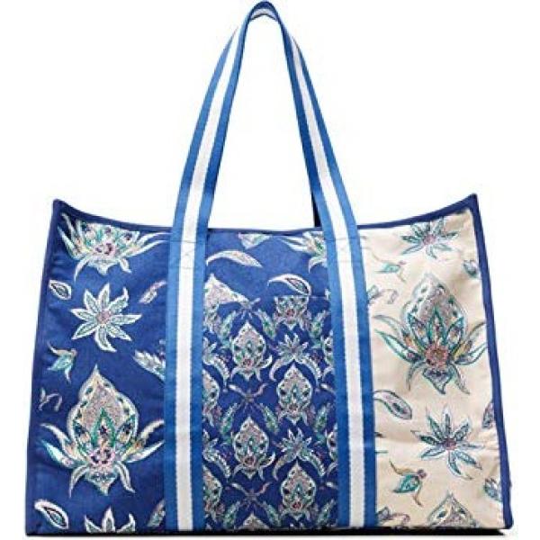 shopping bag Desigual multicolore con stampe