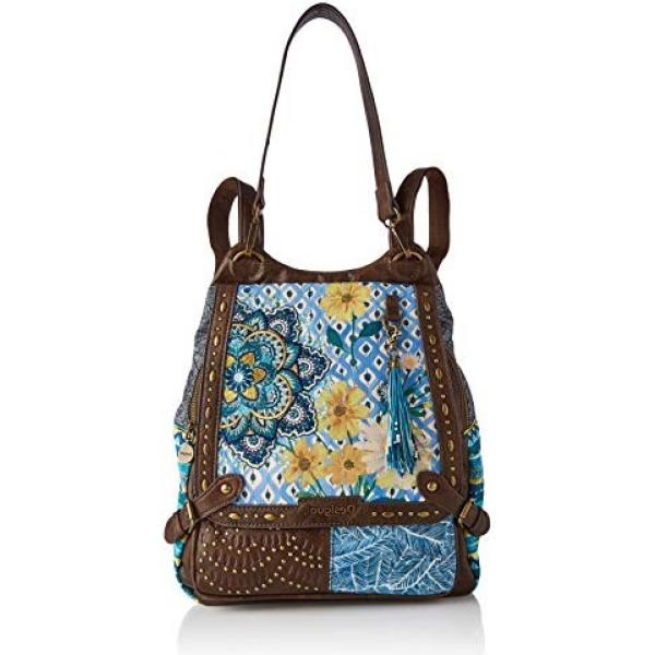 zaini Desigual marrone con stampe