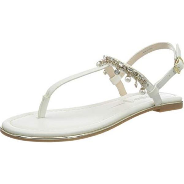 sandali gioiello Buffalo bianco