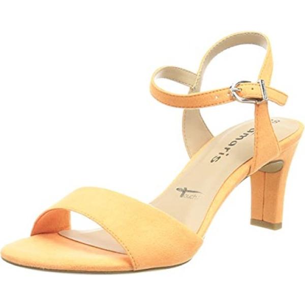 sandali col tacco Tamaris marrone
