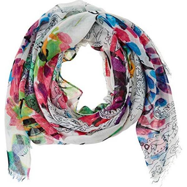 sciarpe Desigual bianco paisley