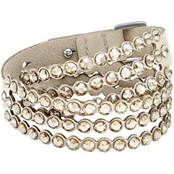 braccialetti Swarovski marrone