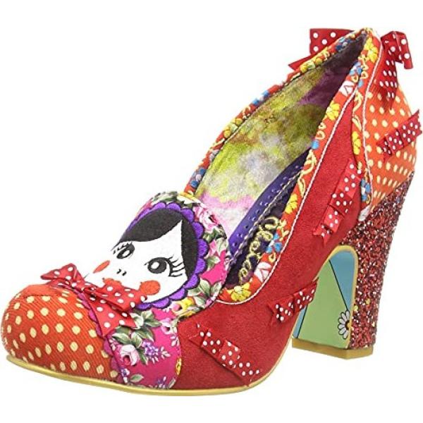 scarpe col tacco Irregular Choice rosso
