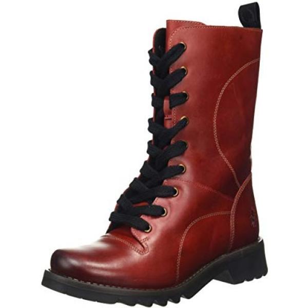 anfibi Fly London rosso