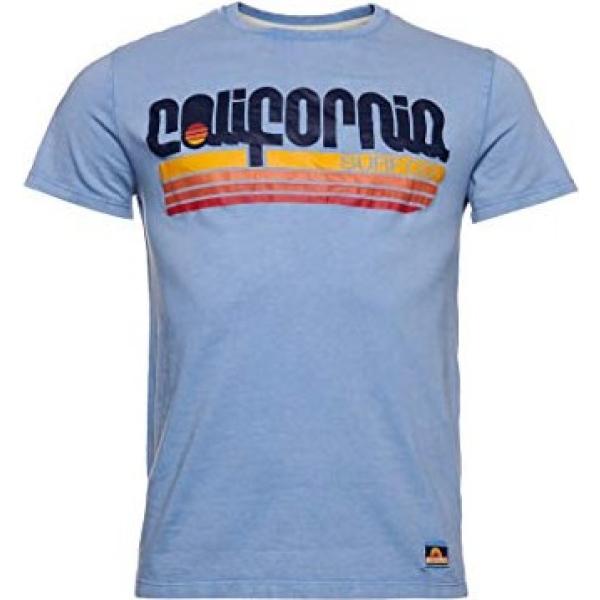 t-shirt Superdry blu