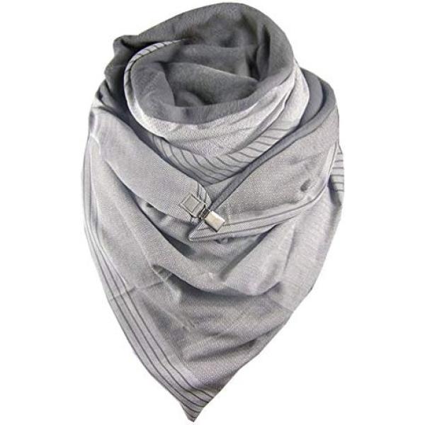 scialli Umipubo grigio tinta unita