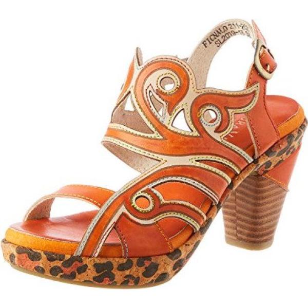 sandali col tacco Laura Vita multicolore