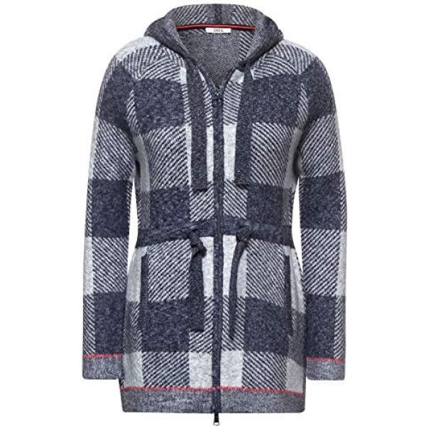 cappotti Cecil blu a quadri