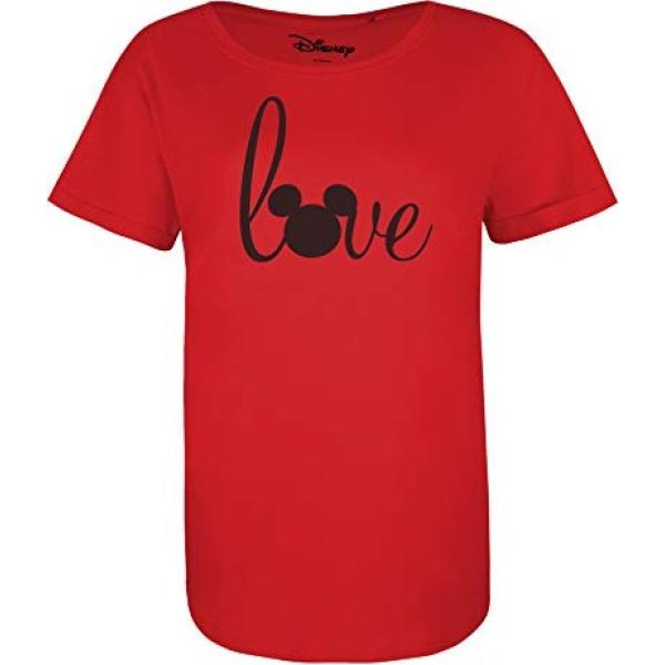 t-shirt Disney rosso