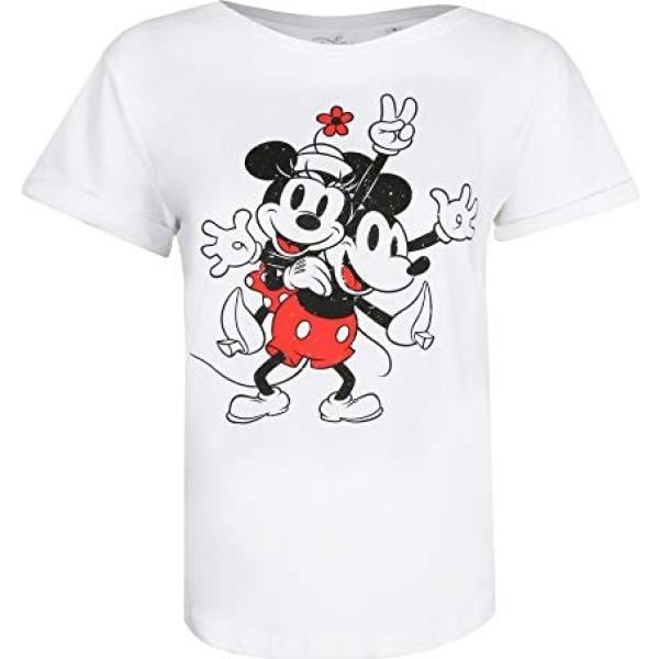 t-shirt Disney bianco