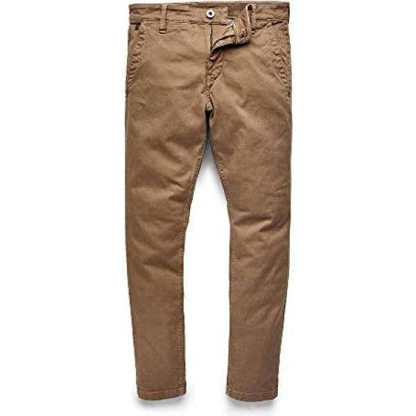 pantaloni skinny G-Star Raw marrone