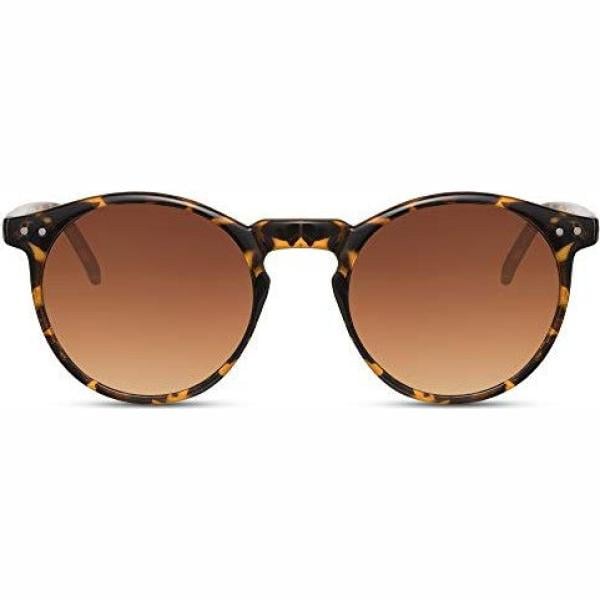 occhiali da sole Cheapass marrone animalier