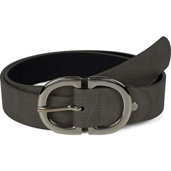 cinture StyleBREAKER grigio tinta unita