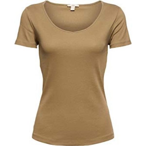 t-shirt Edc by Esprit marrone