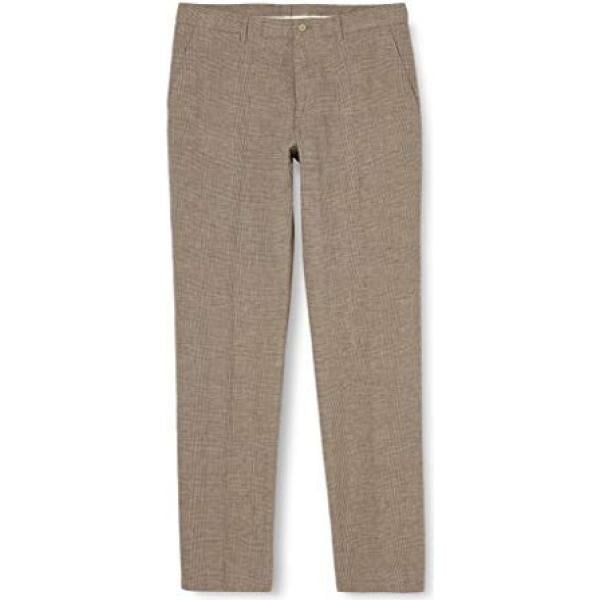 pantaloni Cortefiel marrone principe di galles